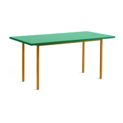 Mesa de comedor Two-Colour 82x160 cm, Ochre-green mint*HAY Online