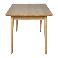 Mesa de comedor VIOR 90x200 cm, Roble lacado*NJRD Best