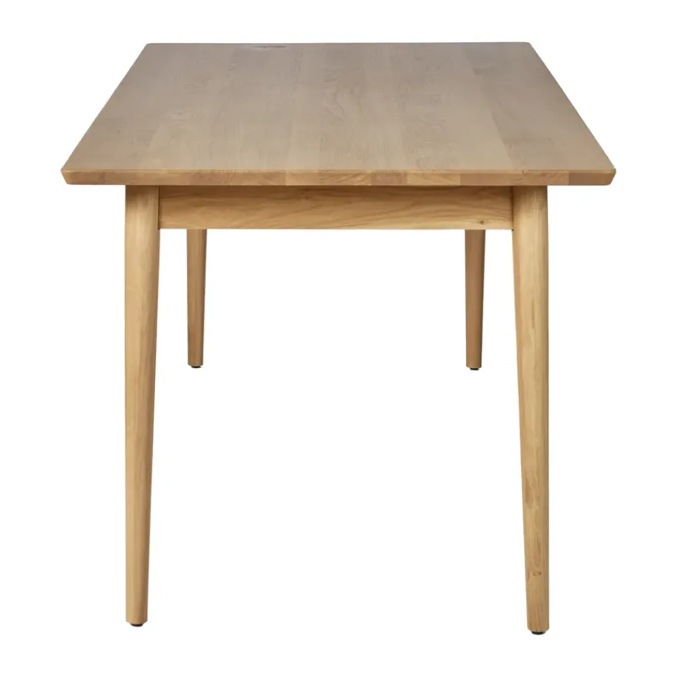 Mesa de comedor VIOR 90x200 cm, Roble lacado*NJRD Best