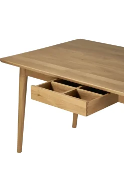 Mesa de comedor VIOR 90x120 cm, Roble lacado*NJRD Best