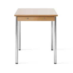 Mesa de conferencia Co Table 140x70cm, Chrome, laminate creme*Audo Copenhagen Hot