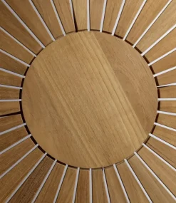 Mesa de jardín M27 Sammen Ø120 cm, Teca maciza aceitada*FDB Møbler Online