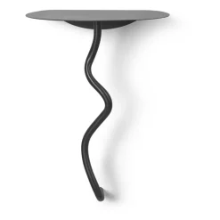 Mesa de pared Curvature, Black Brass*Ferm Living Discount