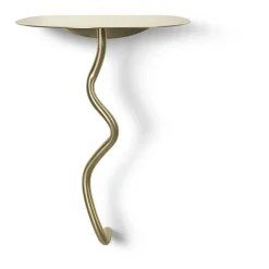 Mesa de pared Curvature, Brass*Ferm Living Discount