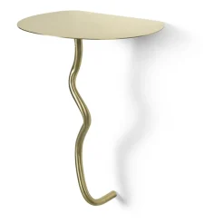 Mesa de pared Curvature, Brass*Ferm Living Discount