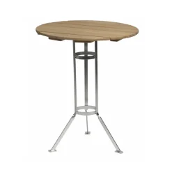 Mesa de tres patas Bryggeri, Roble aceitado - estructura galvanizada en caliente*Grythyttan Stålmöbler Clearance
