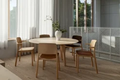 Mesa Divido Ø120 cm, fresno lacado*Swedese Outlet