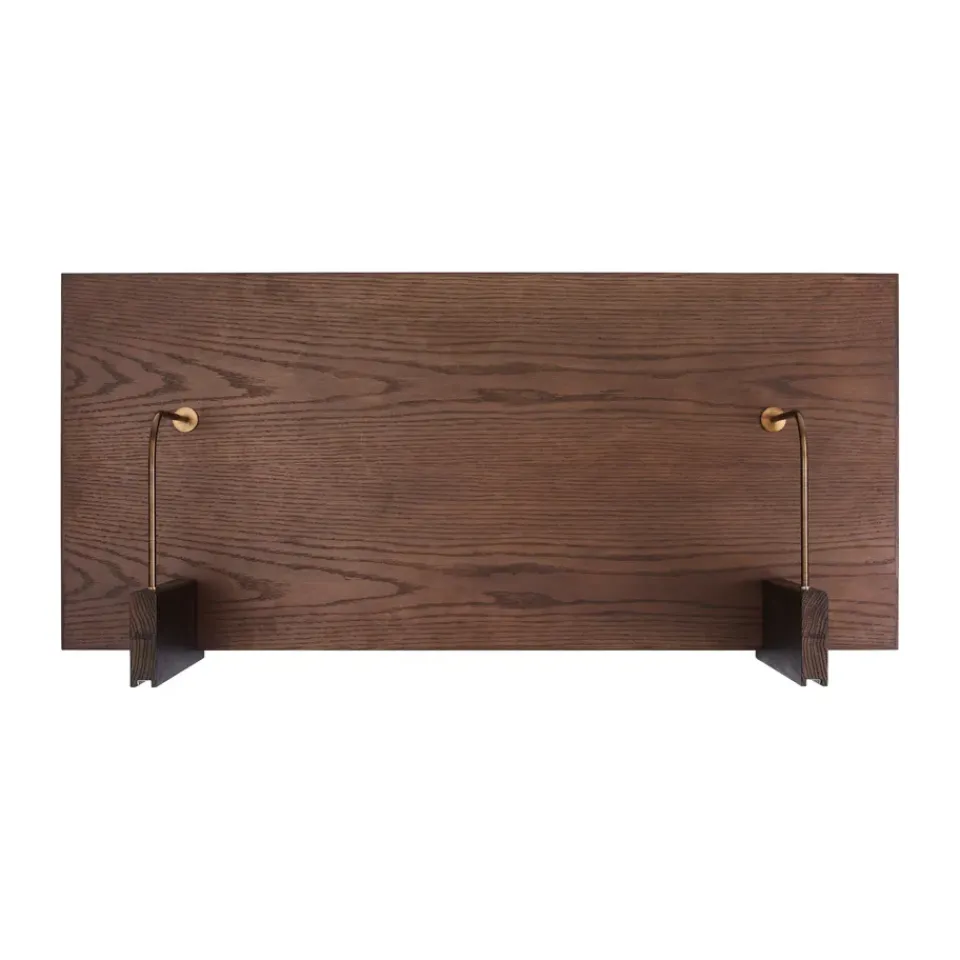 Mesa escritorio Corbel 100x45cm, Dark stained oak*Audo Copenhagen Sale