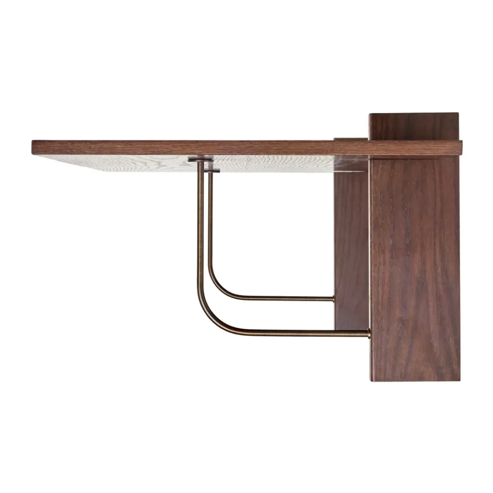 Mesa escritorio Corbel 100x45cm, Dark stained oak*Audo Copenhagen Sale