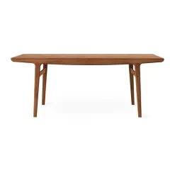 Mesa Evermore con 2 extensiones de 45 cm cada una, Teak oiled oak, 190 cm*Warm Nordic Outlet