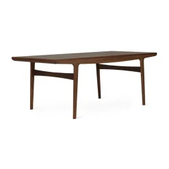Mesa Evermore con 2 extensiones de 45 cm cada una, Oiled walnut, 190 cm*Warm Nordic Hot