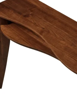 Mesa Feve 100x36x85 cm, Walnut*Ferm Living Online