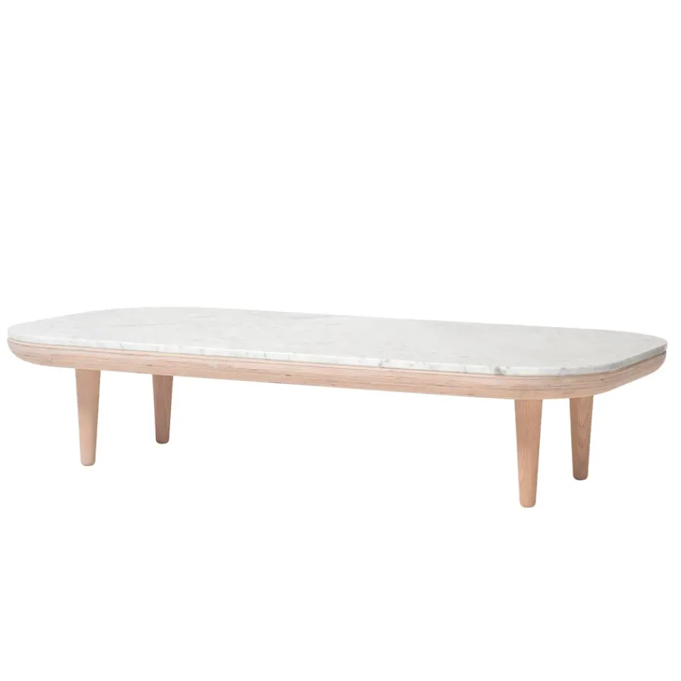 Mesa Fly SC5, Roble aceitado claro + mármol blanco*&Tradition Sale