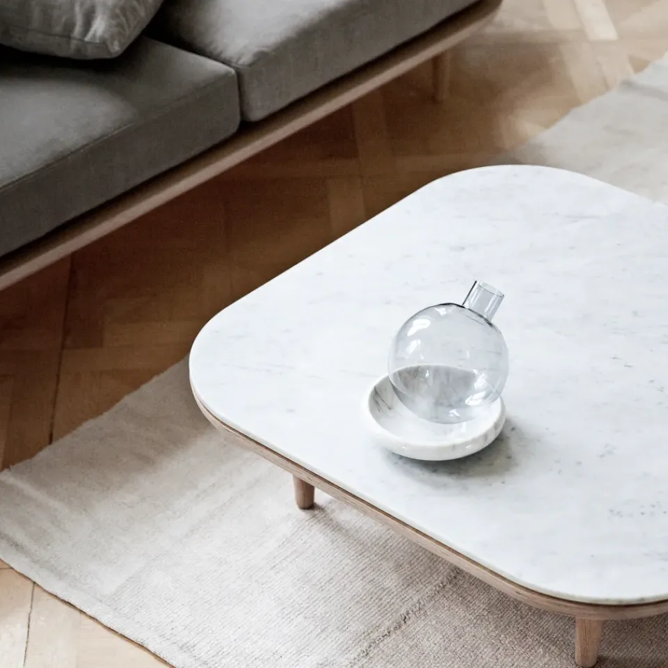 Mesa Fly SC4, Roble aceitado claro + mármol blanco*&Tradition Outlet