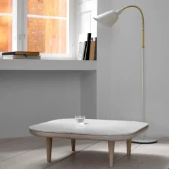 Mesa Fly SC4, Roble aceitado claro + mármol blanco*&Tradition Outlet