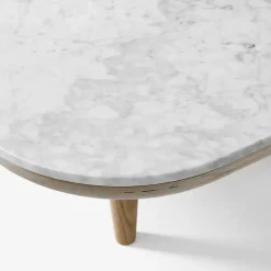 Mesa Fly SC4, Roble aceitado claro + mármol blanco*&Tradition Outlet