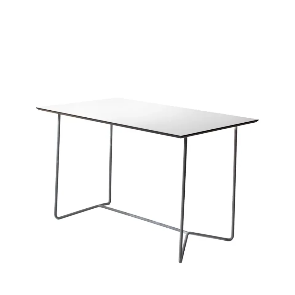 Mesa High Tech rectangular, -estructura galvanizada en caliente*Grythyttan Stålmöbler Clearance