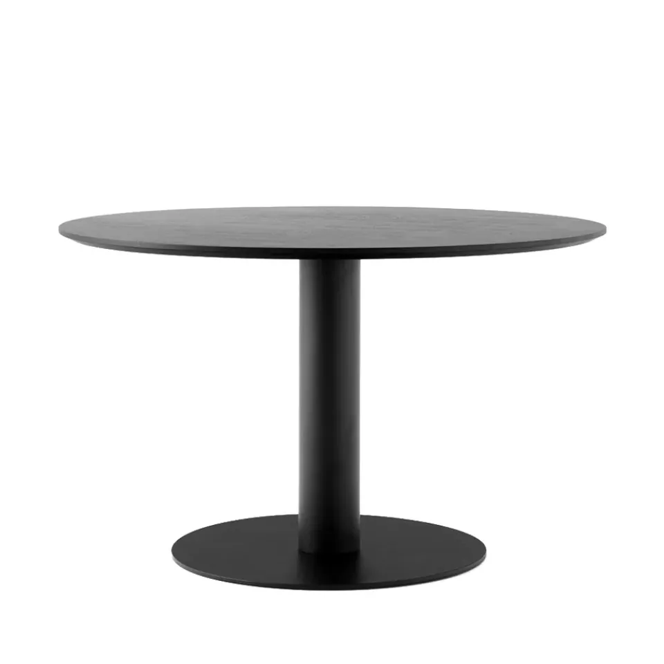 Mesa In Between SK12, Roble lacado , base de metal mate*&Tradition Hot