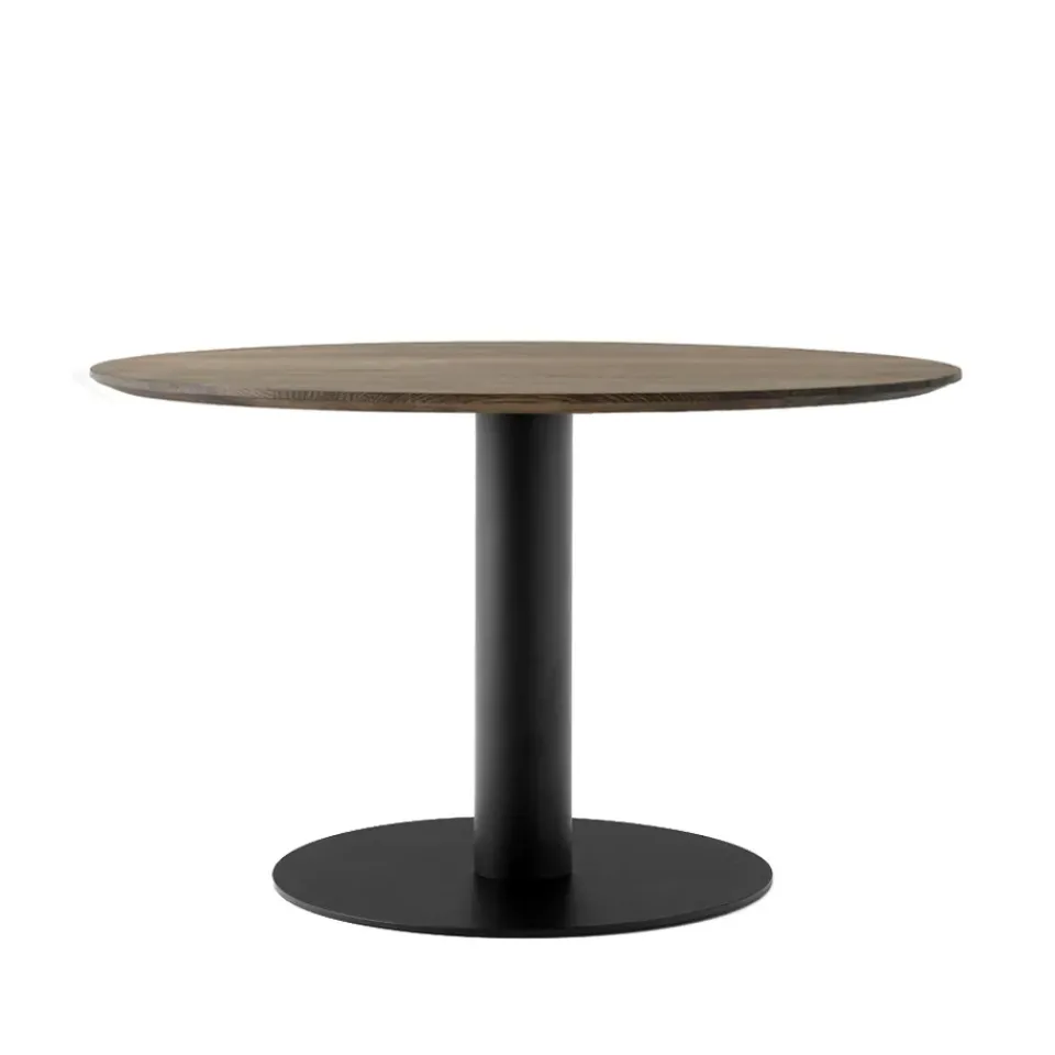 Mesa In Between SK12, Roble aceitado ahumado, soporte de metal negro mate*&Tradition Hot