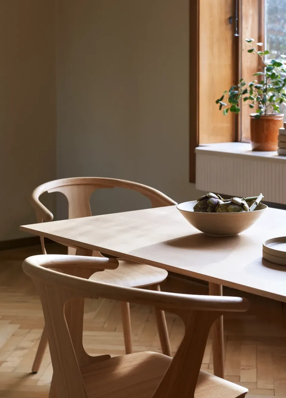 Mesa In Between SK5, Roble lacado transparente*&Tradition
