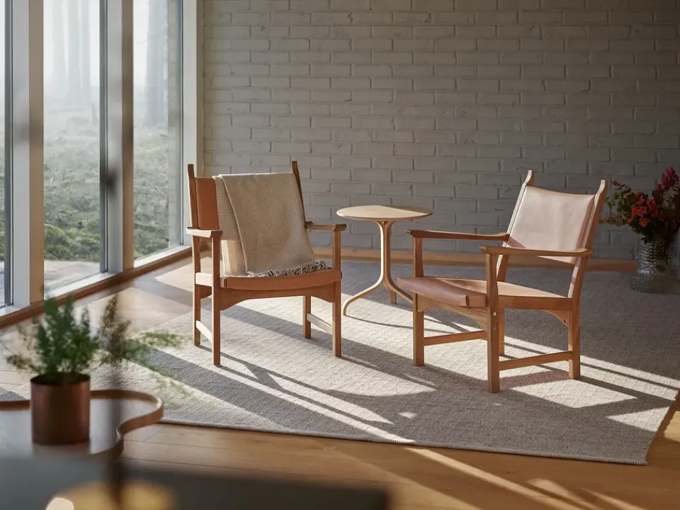Mesa Lamino 49 cm, Haya lacada*Swedese Best