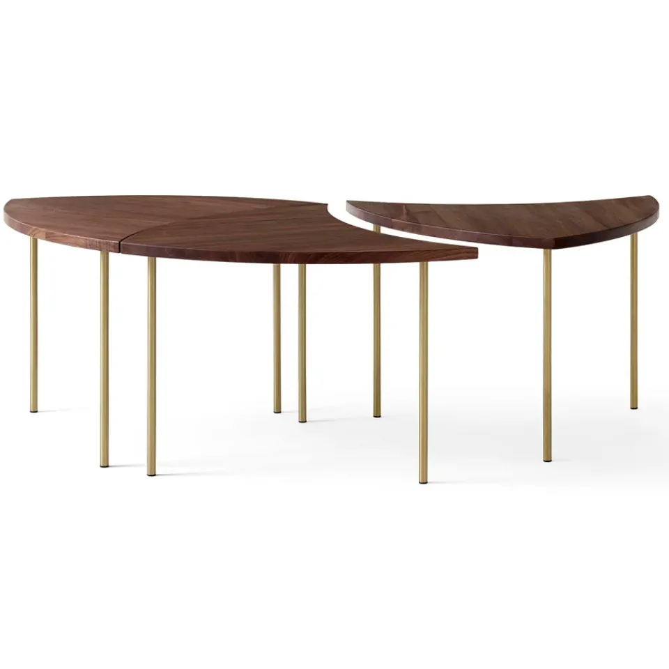 Mesa lateral Pinwheel HM7, Nogal*&Tradition Best