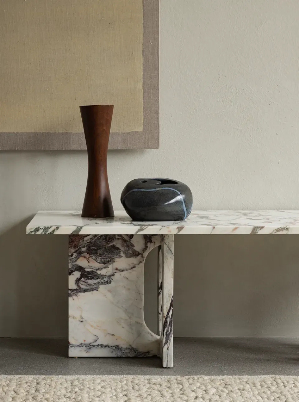 Mesa lounge Androgyne, Calacatta viola*Audo Copenhagen Discount