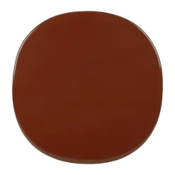 Mesa lounge Carmel Bistro 75x75 cm, Rock red-black semi matt*GUBI Online