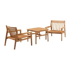 Mesa lounge M19 Sammen 61,5x47,7 cm, Teak-nature oiled*FDB Møbler Hot