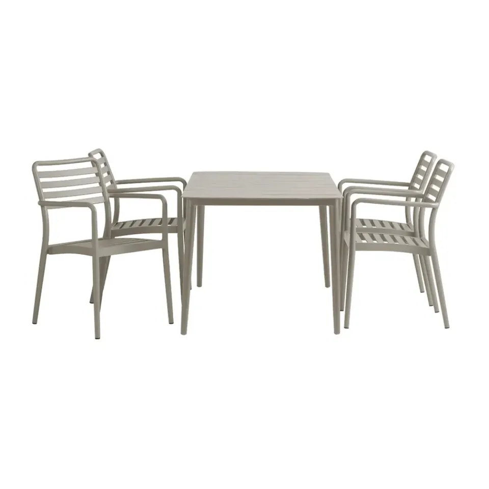 Mesa Marsala, Taupe, 208x100 cm*1898 Outlet
