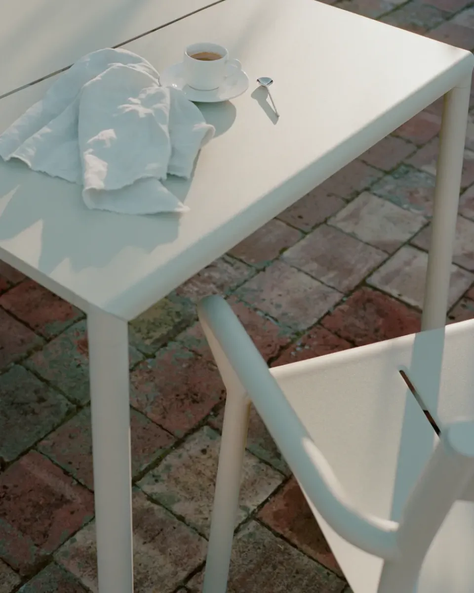 Mesa May Tables Outdoor 85x85 cm, Light Grey*New Works Hot