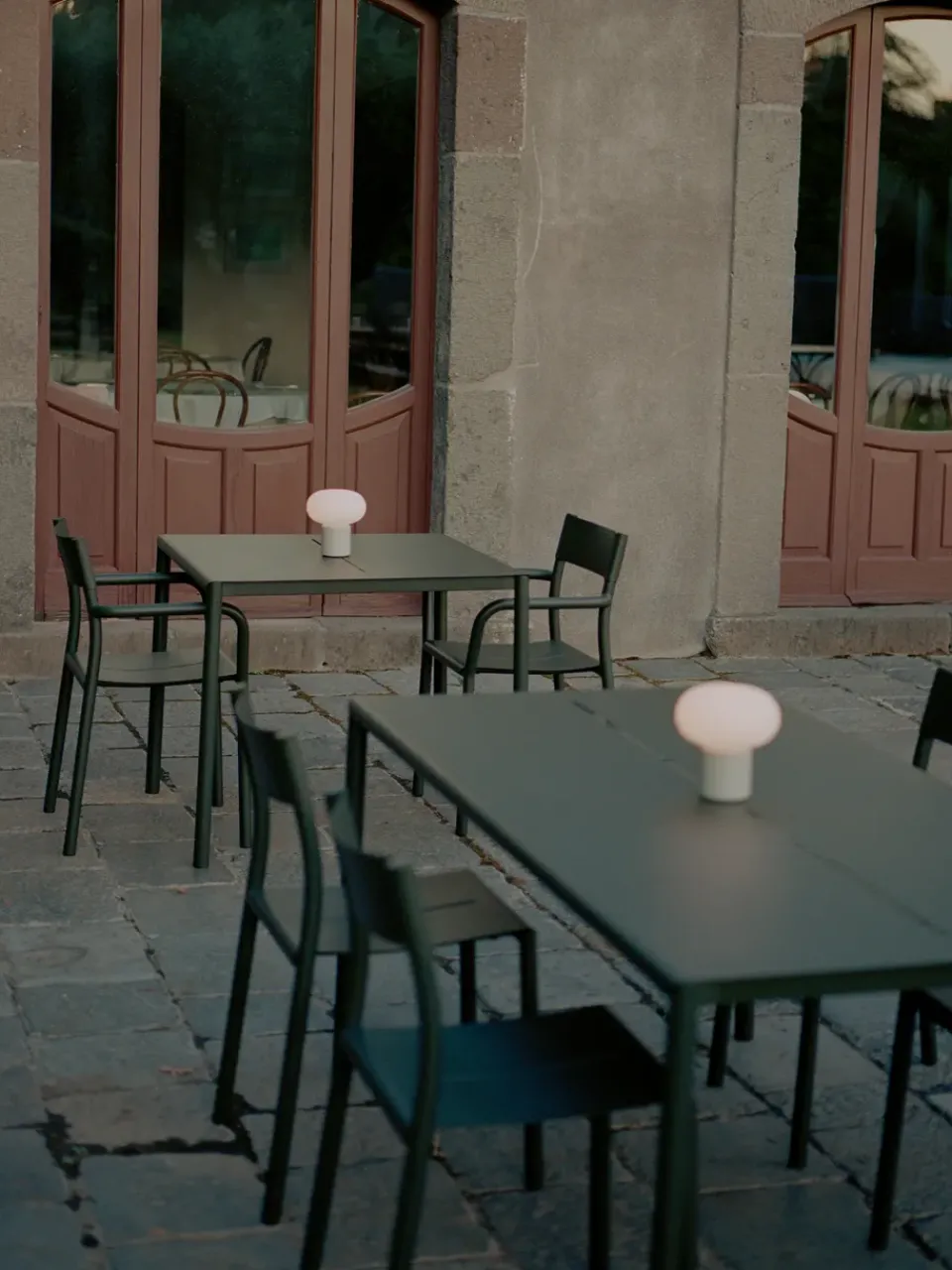 Mesa May Tables Outdoor 85x85 cm, Dark Green*New Works Hot