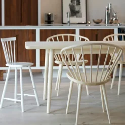 Mesa Miss Holly, 175x100 cm, Abedul aceitado blanco*Stolab