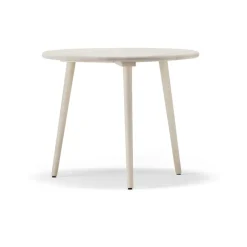 Mesa Miss Tailor redonda, Abedul claro lacado mate-tablero fijo*Stolab Sale