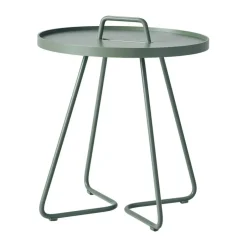 Mesa On the move Ø44 cm, Dusty green*Cane-line Discount