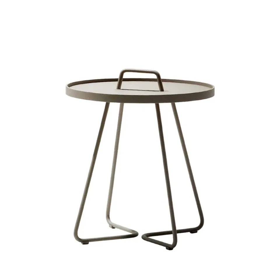 Mesa On the move Ø44 cm, Taupe*Cane-line Hot