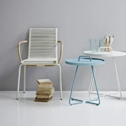 Mesa On the move Ø37 cm, White*Cane-line Discount