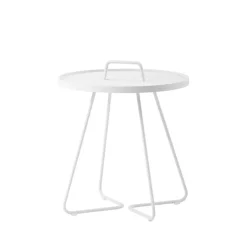 Mesa On the move Ø44 cm, White*Cane-line Online