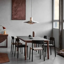 Mesa Patch HW1, Griogo londra, base de roble aceitado ahumado*&Tradition
