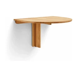 Mesa plegable de pared Trefoil, Roble*Form & Refine Best