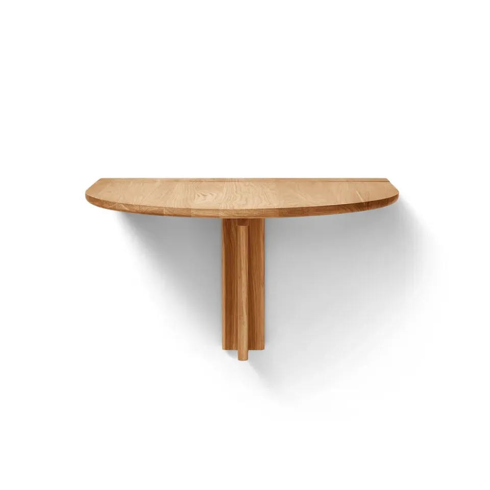 Mesa plegable de pared Trefoil, Roble*Form & Refine Best