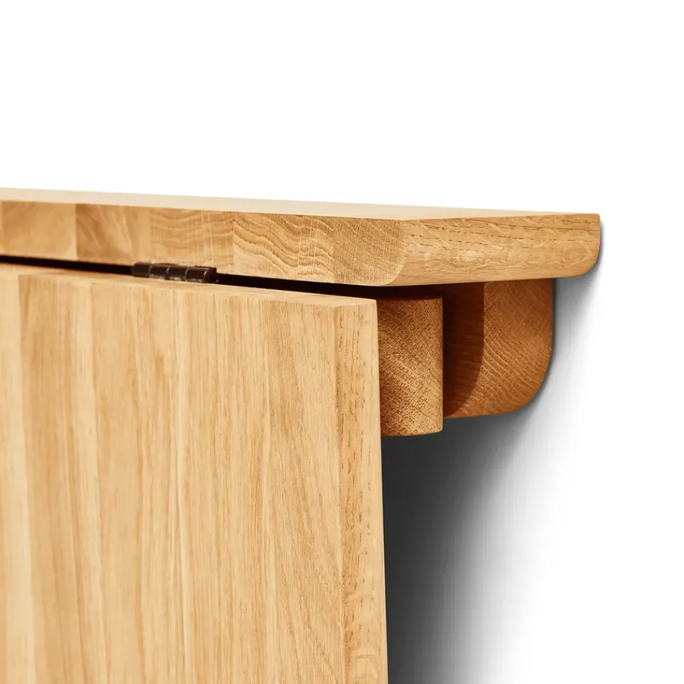 Mesa plegable de pared Trefoil, Roble*Form & Refine Best