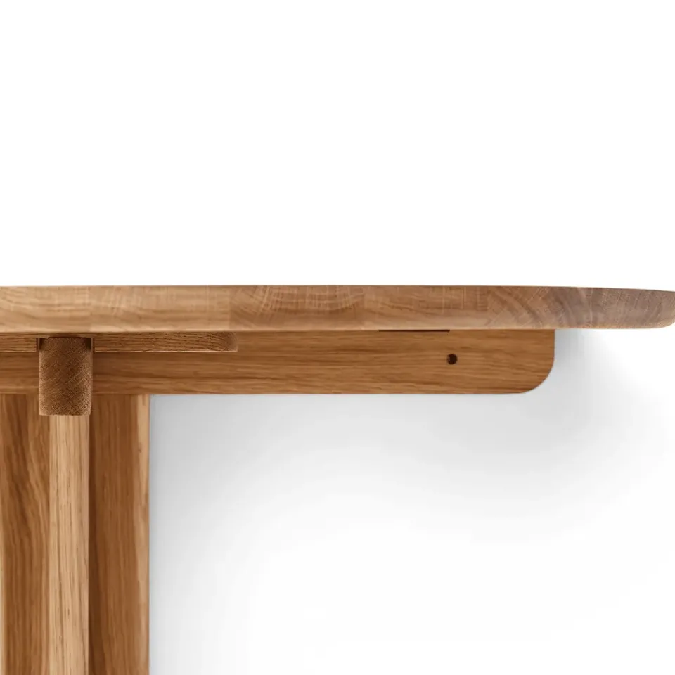 Mesa plegable de pared Trefoil, Roble*Form & Refine Best