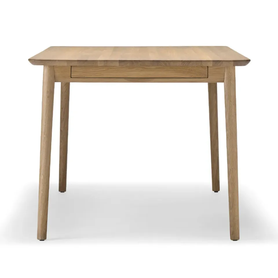 Mesa Prima Vista, Roble aceite natural-120cm-1 tablero de extensión*Stolab Best