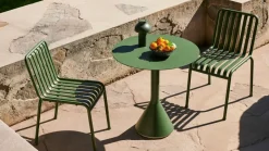 Mesa redonda de café Palissade Cone, Olive, ø70*HAY Best