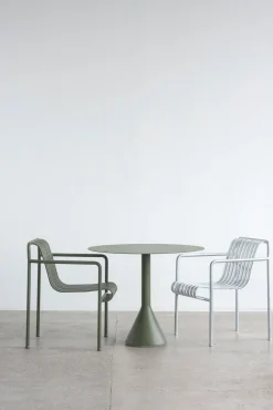 Mesa redonda de café Palissade Cone, Olive, ø90*HAY Clearance