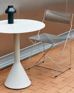 Mesa redonda de café Palissade Cone, Cream white, Ø70 cm*HAY Online