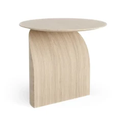Mesa Savoa H50 cm, roble pigmentado blanco*Swedese Online