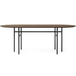 Mesa Snaregade ovalada, negro-roble teñido*Audo Copenhagen Discount