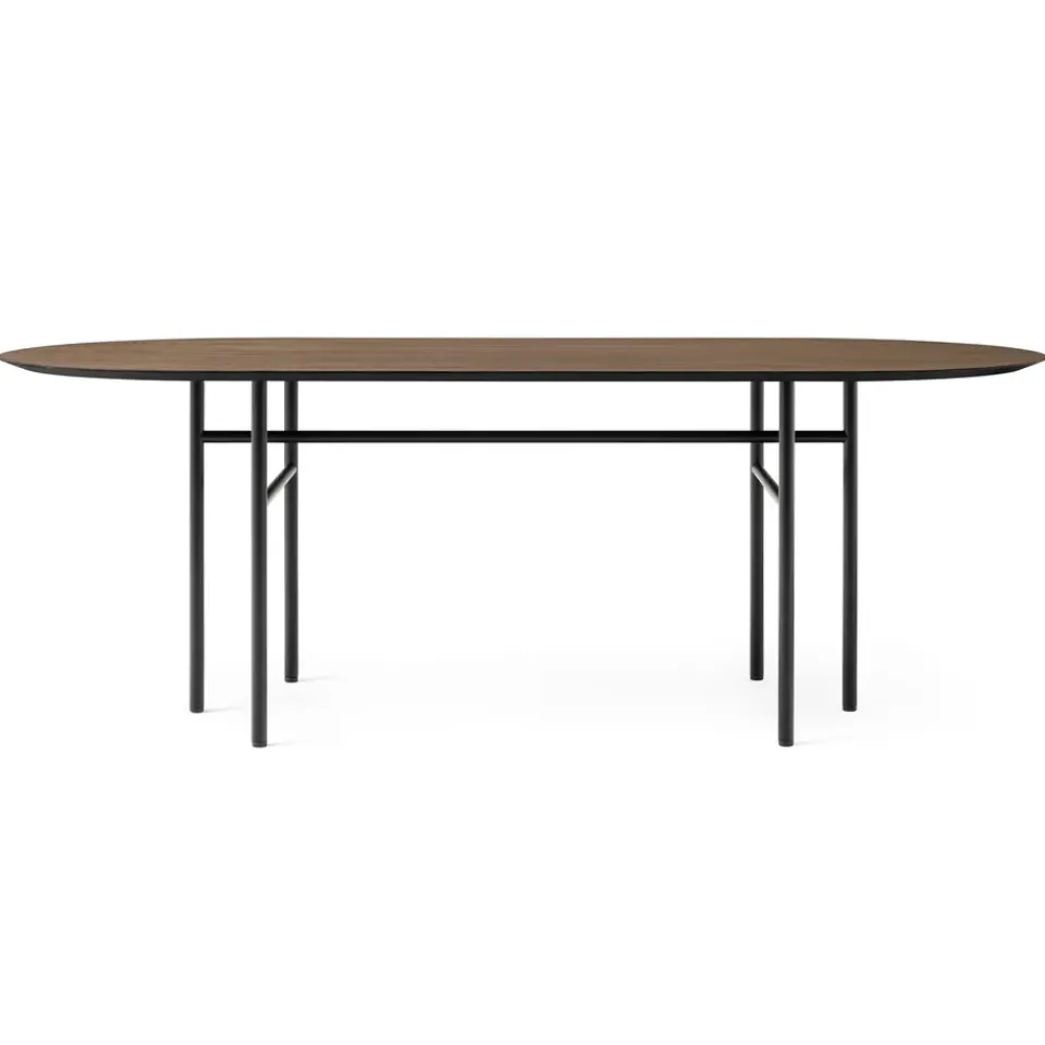 Mesa Snaregade ovalada, negro-roble teñido*Audo Copenhagen Discount
